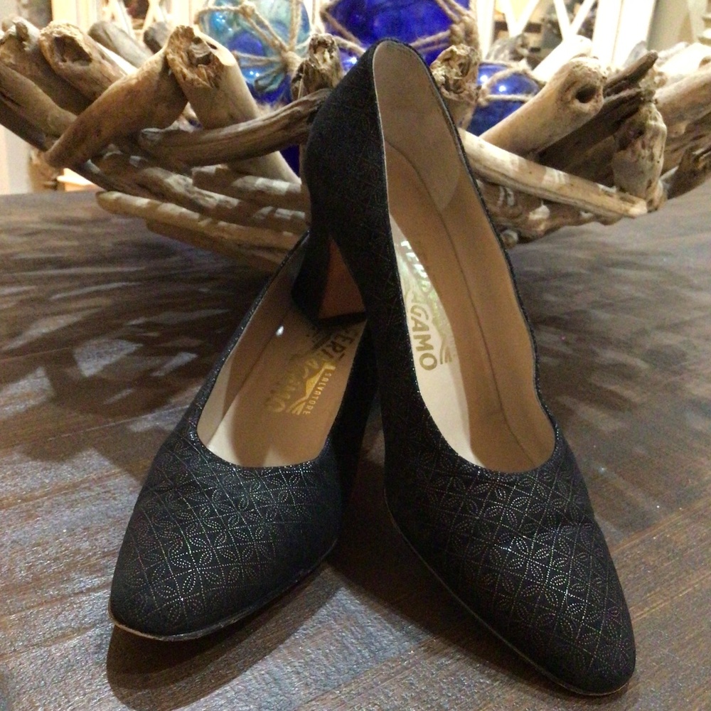 Vintage Salvatore Ferragamo heels